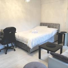 Spacious modern family bedroom in Central London