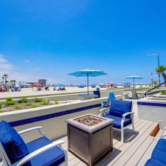 Oceanfront Condo with Front Patio, Gas Grill, Fire Pit - Prime Location!!