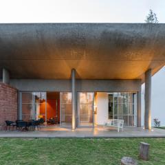 SaffronStays Cafella- A 3-BDR elliptical-roof villa in Chikmagalur