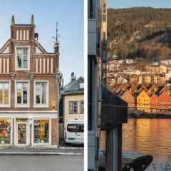 Live in historic building - View to Bryggen