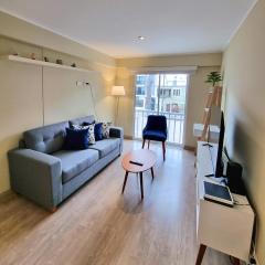 Hermoso y céntrico 1BR en Barranco con cochera wifi y netflix