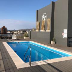 Departamento con piscina en pleno centro