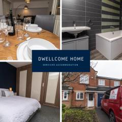 DWELLCOME HOME Ltd Spacious 3 Double Bedroom Boldon Townhouse - see our site for assurance
