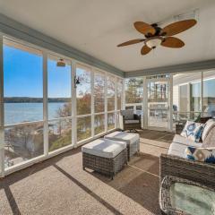 Lakefront Mt Gilead Home with Large Dock and Decks!