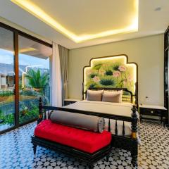 Lotus Villa Hoi An-3Brs-Pool-river view, 5 minutes to AB Beach