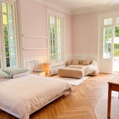 Suite avec grande terrasse et parc - gîte classé 4 étoiles
