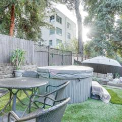 Oakland Apartment with Shared Hidden Backyard Oasis!