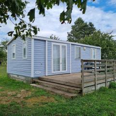 Mobil-home avec terrasse au bord de l'étang, à 20 min de Nancy – Activités nautiques et randonnées - FR-1-584-301