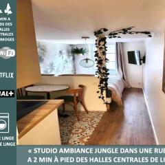 Studio Jungle-Calme rue piétonne