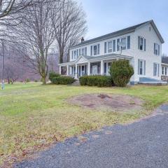 Pet-Friendly Franklinville Farmhouse with Sunroom!