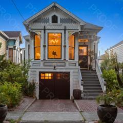 Garden Level Flat in 1885 Queen Anne Victorian Cottage in Alameda