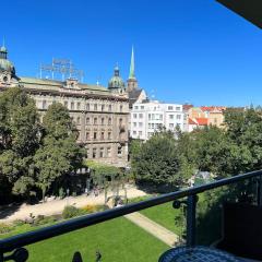 Apartment in historical center with park view