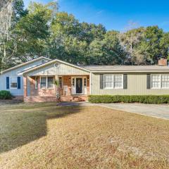 Mount Pleasant Home with Yard, Sunroom and Game Room!