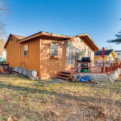 Glen Cottage with Deck and River View 3 Mi to Skiing!