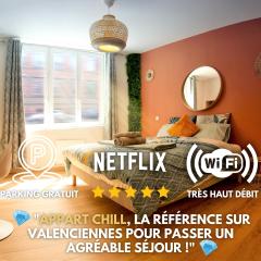 Appart Chill & Free - Proche Centre Valenciennes - Parking Gratuit