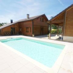 Spacious Chalet in Abbevillers with Swimming Pool