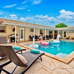 Villa Oasis Fort Lauderdale - Fun-Packed Family Home For 10 Near Hollywood Beach