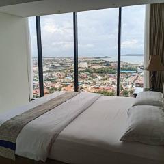Flysleep Apartemen Pollux Habibie Batam 2BR Sea and city View
