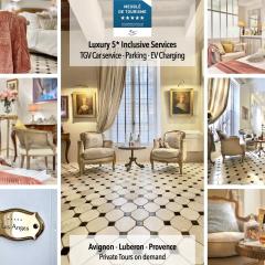 LES ANGES DELUXE AVIGNON - Unique Luxury Downtown Home - Parking - Jaguar Car Service - Exclusive Private Tours