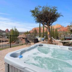 Heart of Uptown Sedona with Epic Views HotTub Trails