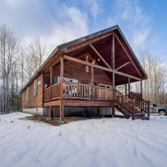 Peaceful Bradford Cabin with Pond and Covered Deck!