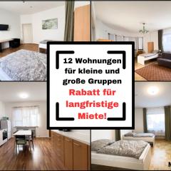 Große, helle Monteurwohnung