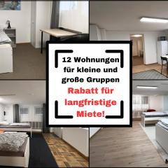 Schöne, große Monteurwohnung im Souterrain