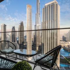 Sky-High Central Dubai Gem: Burj Khalifa & Fountain View