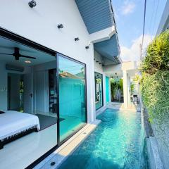 Stylish 3br Pool Villa walk to beautiful NaiYang beach