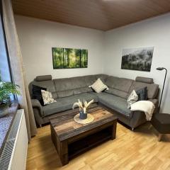 Christels Ferienwohnung 2 in Thale mit überdachter Terrasse, Küche mit TV & Geschirrspüler