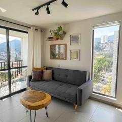 Apartamento céntrico con vista a las montañas