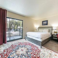 Charming Queen Studio Deluxe w/Balcony #233 at Donner Lake Village