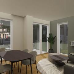 Neues hochwertiges Service-Apartment mit Garten in toller Lage im schönen Hamburg !