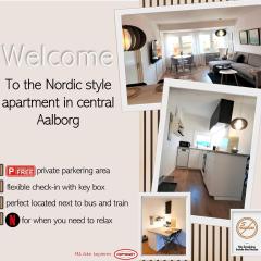 Nordic style apartment in central Aalborg