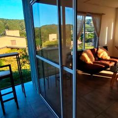 La casita de balcones