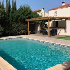 Jolie Villa piscine à 15 min du Barcarès