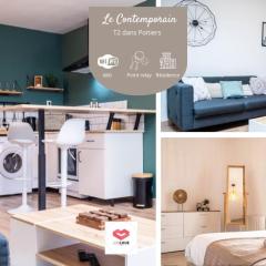 Le Contemporain - Bel appartement T2 à Poitiers