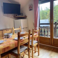 Charmant T2 au pied des pistes avec balcon, pour 6 personnes à Risoul 1850 - FR-1-330-553