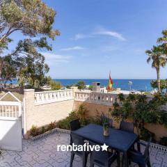 rentafive Nuevo Barbacoa Terraza Playa