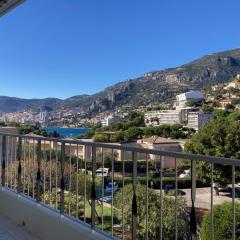 Studio vue mer, 10 min de Monaco !