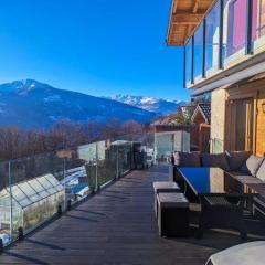 Luxury Chalet: Alpine Magic with Terrace Views