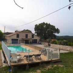 Villa de 6 chambres avec piscine privee jardin amenage et wifi a Montpezat de Quercy