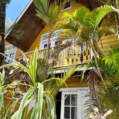 Charming Yellow Houses Loft-style apartment