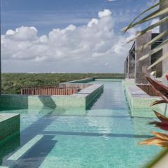 Studio/hotel zone/infinity pool/Amira-203B By SANDY POWERPUL