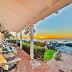 Oceanfront Dog Friendly Home with Waterfront Porch, Gas Grill, Hot Tub & Fire Pit