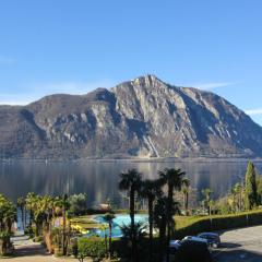 Ferien am Luganer See mit See Sicht