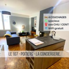 Le 107 - Poitiers - CHU - La Conciergerie.