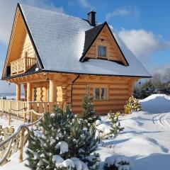 Czas na góry i las, dom z bala, sauna