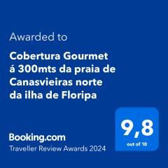 Cobertura Gourmet á 300mts da praia de Canasvieiras norte da ilha de Floripa