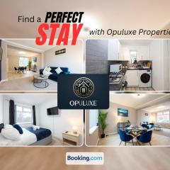 Luxurious & Spacious 2 Bedroom Home By Opuluxe Properties Short Lets & Serviced Accommodation Near Manchester City Center